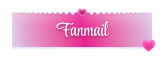 Fanmail Panel from Be Mine Panels Theme.
